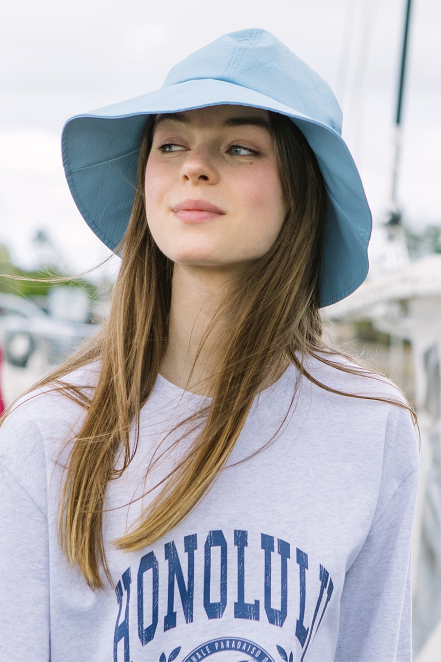 GIOVANNI Safari bucket hat (Light blue)