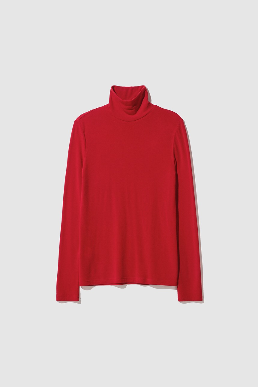 쾰른 베이직 터틀넥 티셔츠 (Red)
